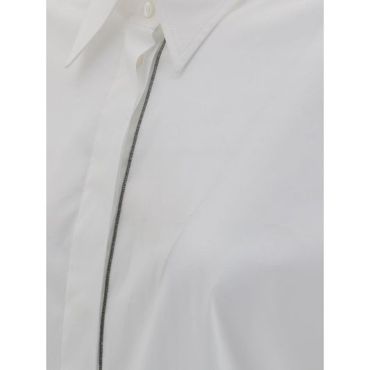 Brunello Cucinelli shiny monili Shirt