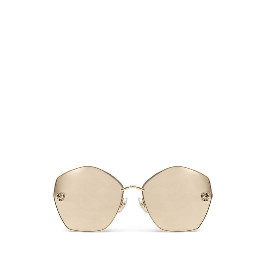 Cartier Gold Metal Sunglasses