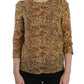 Dolce & Gabbana Sicilian Mosaic Print Silk Blouse