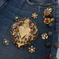 Dolce & Gabbana Enchanted Sicily Embellished Boyfriend Jeans