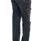 Dolce & Gabbana Enchanted Sicily Crystal Heart Boyfriend Jeans