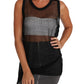 Dolce & Gabbana Elegant Sleeveless Black Mesh Top