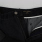 Dolce & Gabbana Chic High Waist Flare Jeans in Dark Blue