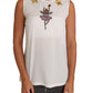 Dolce & Gabbana Enchanted Crystal-Embellished Silk Blouse