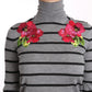 Dolce & Gabbana Elegant Embroidered Cashmere-Silk Sweater