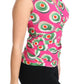 Dolce & Gabbana Sicilian Cake Print Sleeveless Silk Top