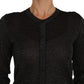 Dolce & Gabbana Elegant Black Lightweight Cardigan