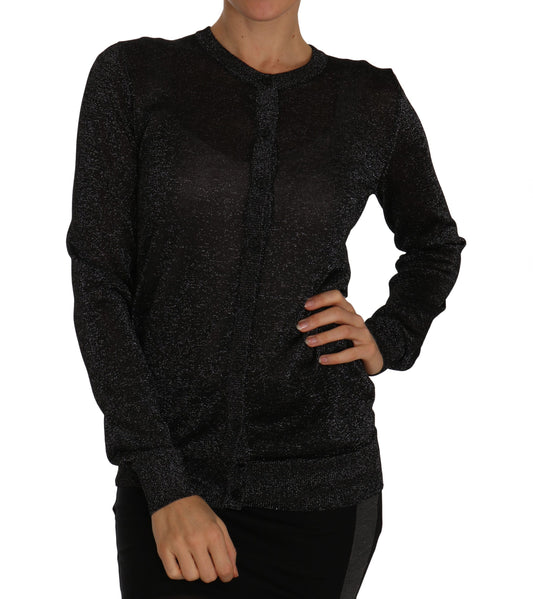 Dolce & Gabbana Elegant Black Lightweight Cardigan