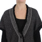 Dolce & Gabbana Elegant Gray Cashmere Long Cardigan Sweater