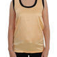 Dolce & Gabbana Enchanted Sicily Silk Stretch Tank Top