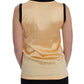 Dolce & Gabbana Enchanted Sicily Silk Stretch Tank Top