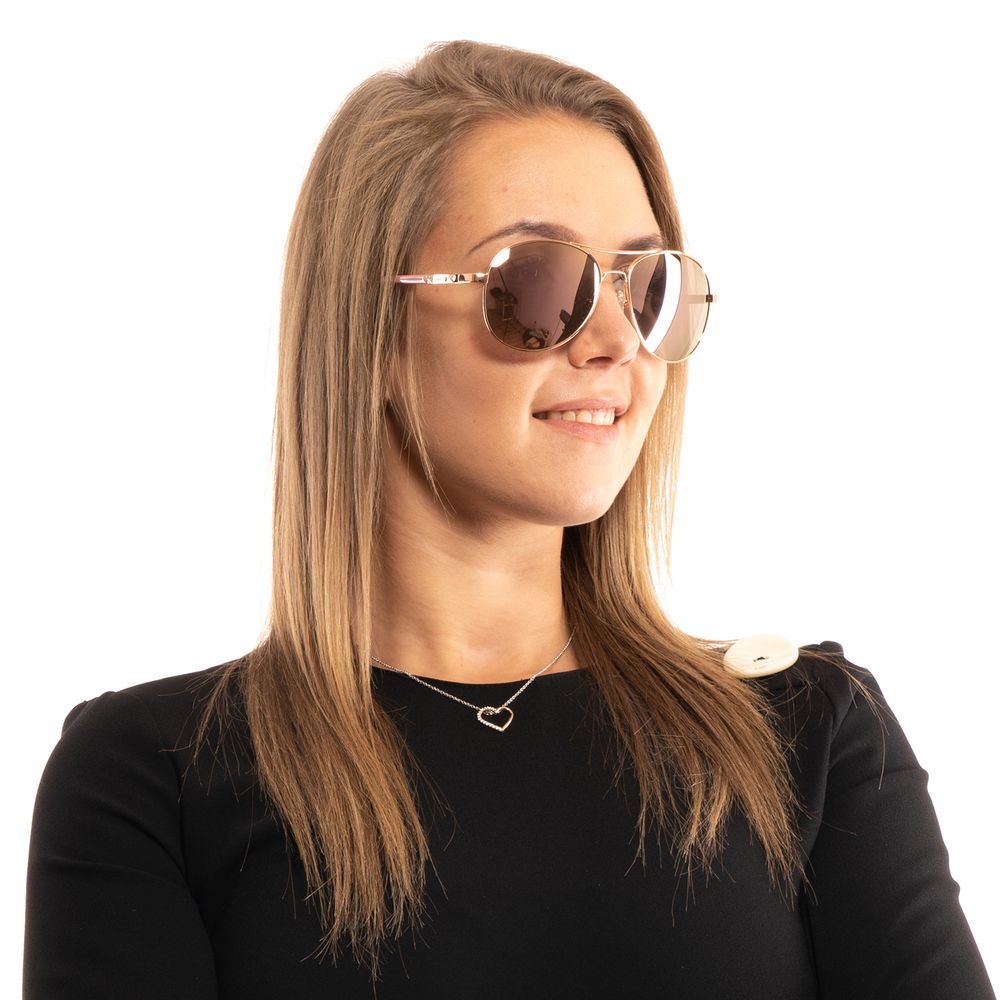 Guess Rose Gold Women Sunglasses