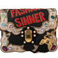 Dolce & Gabbana Chic Leather Lucia Shoulder Bag with Crystal Embellishments