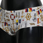 Dolce & Gabbana Chic Sailor Print Women Underwear