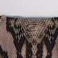 Cavalli Sleek Snake Print Crewneck T-Shirt