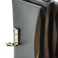 Gucci Elegant Black Leather Chain Shoulder Bag