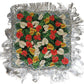 Dolce & Gabbana Elegant Floral Silk Scarf with Fringes