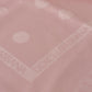 Dolce & Gabbana Elegant Pink Silk Blend Logo Scarf