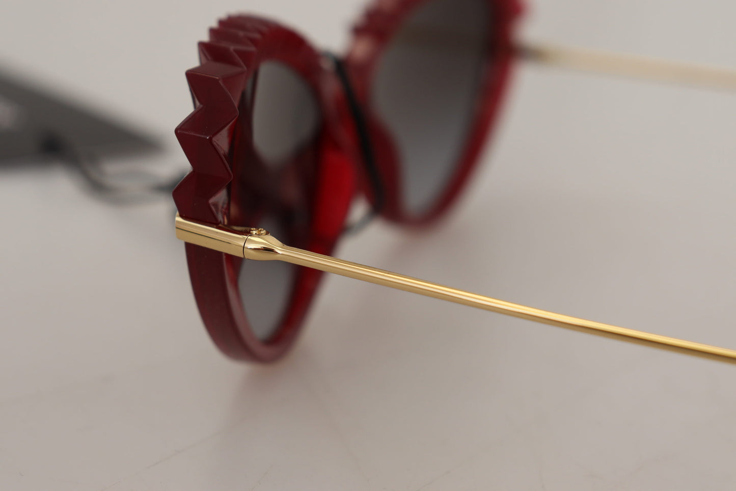 Dolce & Gabbana Chic Red Gradient Lens Sunglasses