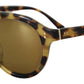 Dolce & Gabbana Chic Tortoiseshell Acetate Sunglasses