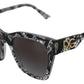 Dolce & Gabbana Chic Black Acetate Women's Sunglasses