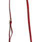 Dolce & Gabbana Elegant Crimson Crossbody Leather Bag