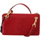 Dolce & Gabbana Elegant Crimson Crossbody Leather Bag