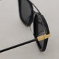 Dolce & Gabbana Chic Square Frame Browline Sunglasses