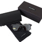 Dolce & Gabbana Stunning Grey Acetate Sunglasses