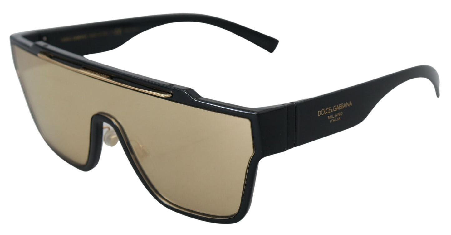 Dolce & Gabbana Chic Yellow Acetate Sunglasses for Women