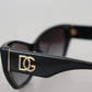 Dolce & Gabbana Chic Square Acetate Sunglasses