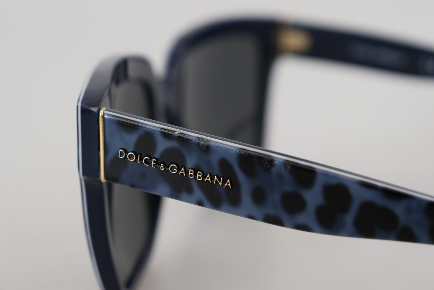 Dolce & Gabbana Chic Leopard Acetate Sunglasses