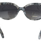 Dolce & Gabbana Chic Grey Acetate Designer Sunglasses