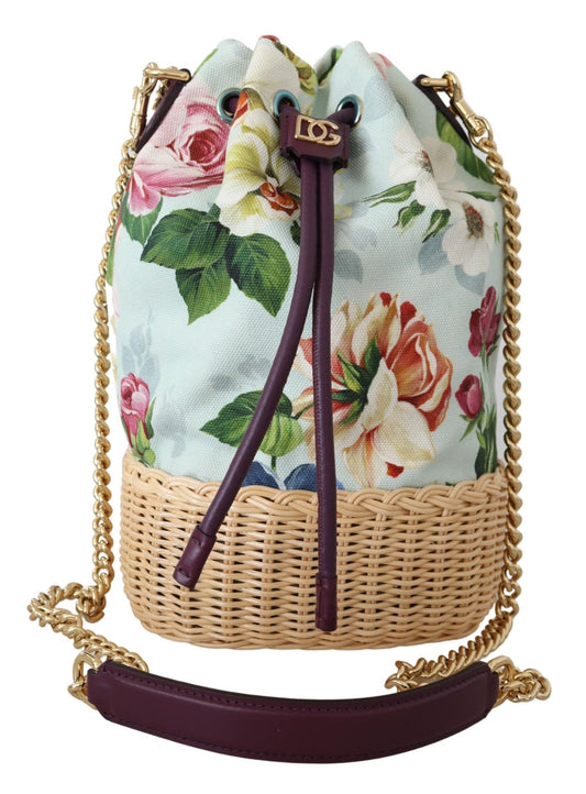 Dolce & Gabbana Chic Floral MILLENNIALS Shoulder Bag