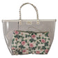 Dolce & Gabbana Chic Floral Clutch-Infused Tote for Sophisticated Style