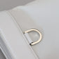 Dolce & Gabbana Elegant White Nylon Tote Bag with Leather Accents