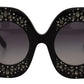 Dolce & Gabbana Stunning Crystal-Embellished Sunglasses