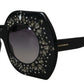 Dolce & Gabbana Stunning Crystal-Embellished Sunglasses