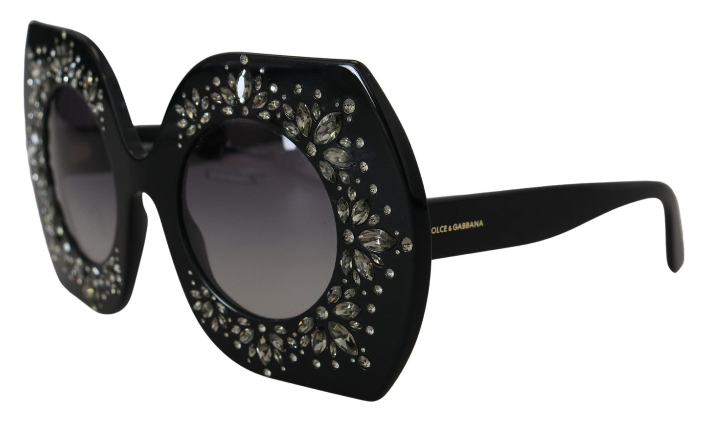 Dolce & Gabbana Stunning Crystal-Embellished Sunglasses