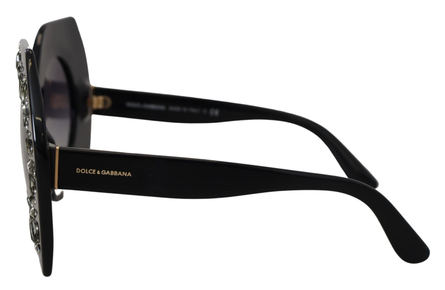 Dolce & Gabbana Stunning Crystal-Embellished Sunglasses