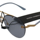 Dolce & Gabbana Chic Pilot Azure Lens Sunglasses