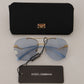 Dolce & Gabbana Chic Pilot Azure Lens Sunglasses