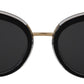 Dolce & Gabbana Chic Cat Eye Black Sunglasses