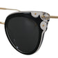 Dolce & Gabbana Chic Cat Eye Black Sunglasses