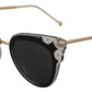 Dolce & Gabbana Chic Cat Eye Black Sunglasses