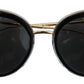 Dolce & Gabbana Chic Cat Eye Black Sunglasses