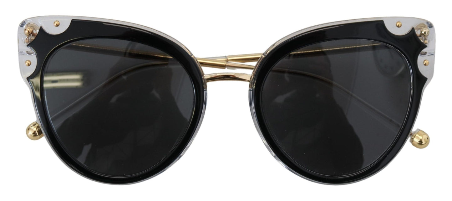 Dolce & Gabbana Chic Cat Eye Black Sunglasses