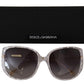 Dolce & Gabbana Chic Clear Lace-Embed Sunglasses