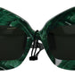 Dolce & Gabbana Chic Butterfly Acetate Sunglasses