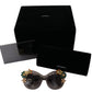 Dolce & Gabbana Crystal-Cat Eye Luxury Sunglasses